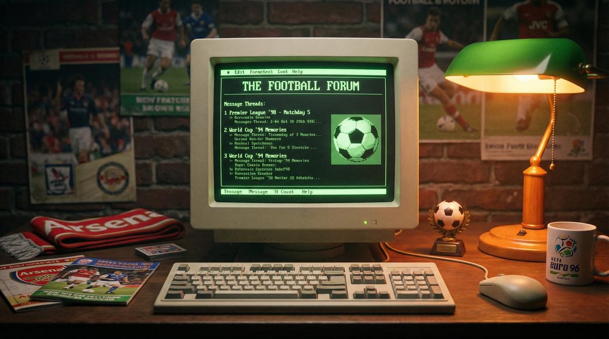 复古电脑显示JRS足球论坛界面 - bb体育